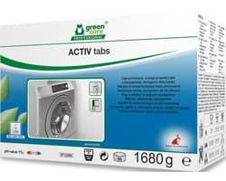 Werner&Mertz - GreenCare Activ Tabs - Linnenwas Tabs - 56 stuks - Ecolabel
