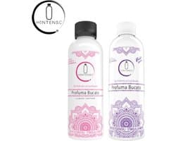 Wasparfum Hintenso Violet Edition Lavendel 500ml + Wasparfum Hintenso Classic Edition Pink 500ml - Proefpakket - 140 Wasbeurten - Inclusief 1 gratis tester - Frisse was - Heerlijke geur - Textielverfrisser - Wasverzachter - Lavendel - Bloemengeur