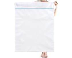Grote Waszakken van Mesh 90 x 110 cm met Rits voor Kleding, Beddengoed en Reizen - Ideaal voor Wasmachine en Organisatie van Vuile Kleding