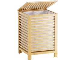 Wasverdeler - Wasmand Voor Badkamer, Slaapkamer En Wasruimte - Naturel