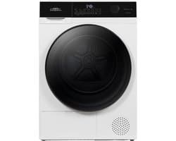Everglades EVHP9065CW - Warmtepompdroger - Arctic White - C-Klasse - 9 KG - 15 Programma's - 5 Jaar Garantie