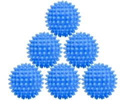 Allecto - Droogballen - Herbruikbare Droogballen - Zacht en Duurzaam - Set van 6 - Wasballen voor Wasmachine - Efficiënt voor Droogproces - Voor el...
