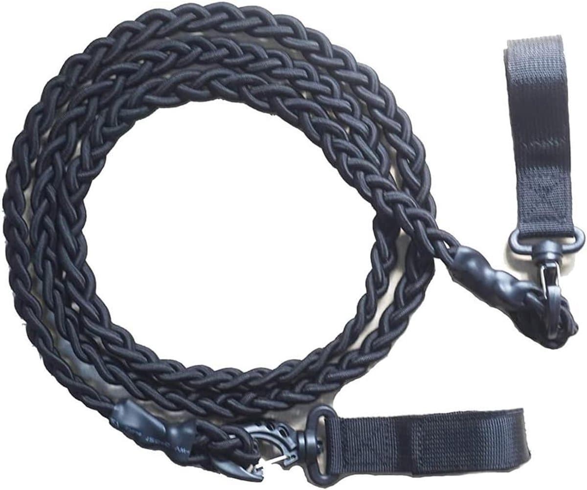 Reis Kledinglijn - Waslijn Bungee - Kleding Drogen - Geen Wasknijpers Nodig - Tot 300 cm - Zwart — afbeelding 1