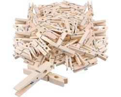 Houten Wasknijpers - Kleding Klemmen - Kleding Drogen - Extra Groot Formaat - 72 cm Lengte - Natuurlijk Hout — afbeelding 1