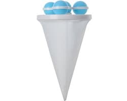 Haarfilterzak voor de wasmachine, opvangbak voor wasmachinehaar, filterzak voor de wasmachine, haarbal voor de wasmachine, wasmachineaccessoires (driedelige set) blauw + paars + roze
