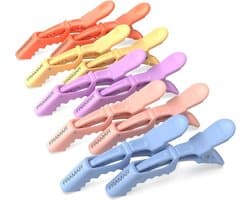 Set van 10 Professionele Krokodillen Haarclips voor Stylen en Knippen — afbeelding 1