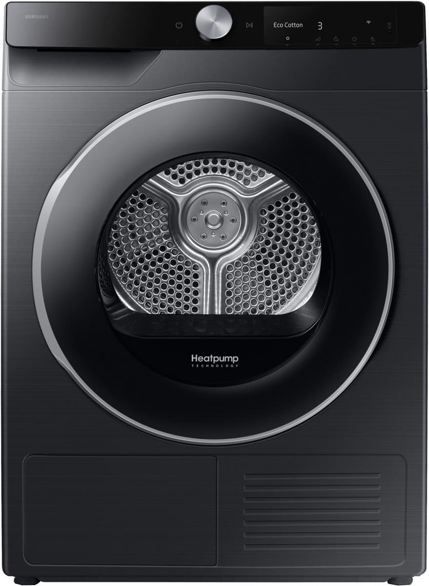 Samsung AI Dry DV90DG6845LBU3 6000 serie - Wasdroger - AI energy mode - Energielabel A - 9 kg - 5 jaar garantie in Nederland — afbeelding 1