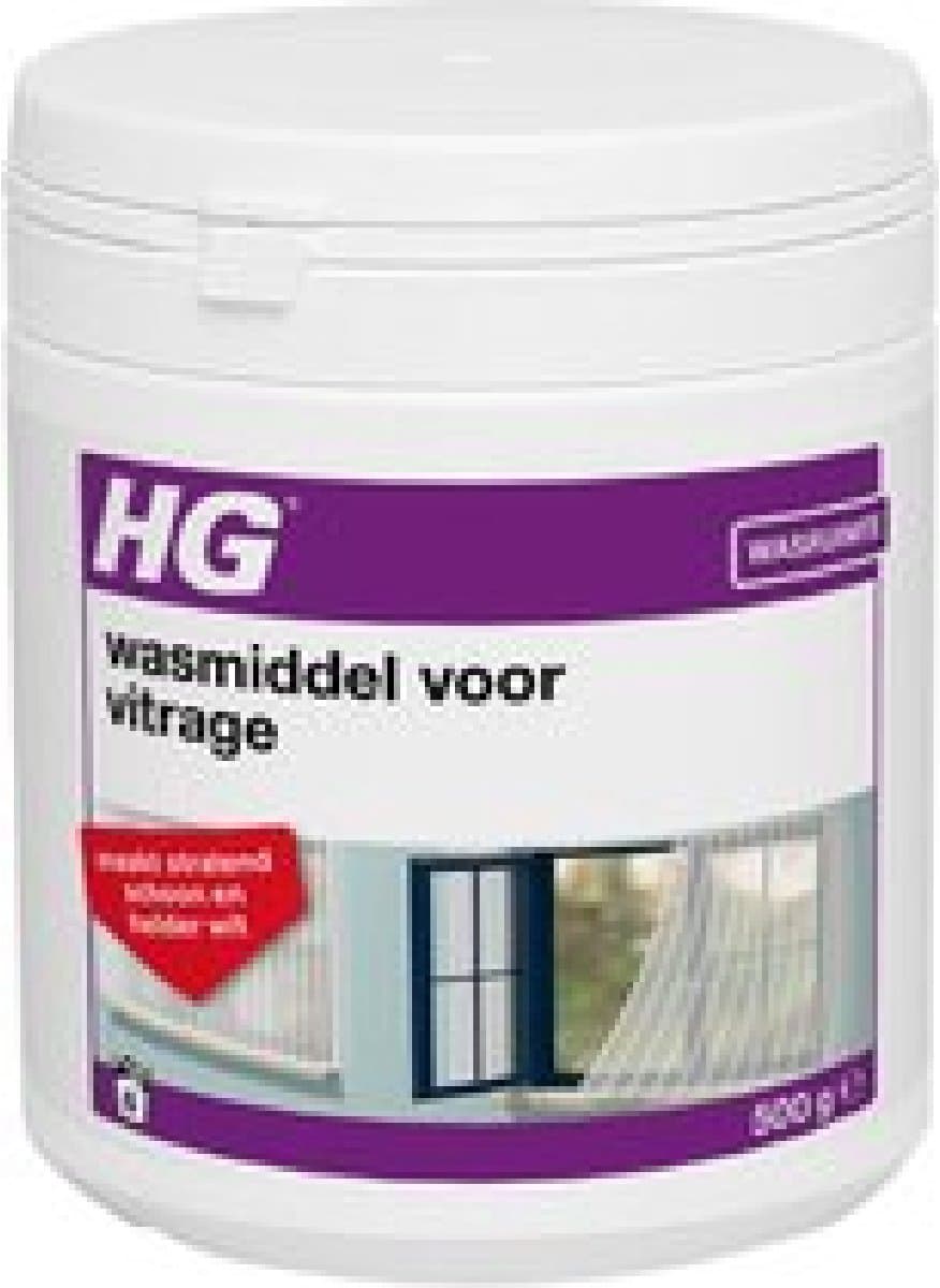 2x HG wasmiddel voor vitrage - 500gr - stralend resultaat - oor 6 wasbeurten — afbeelding 1