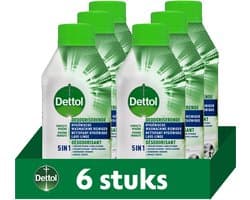 Dettol Wasmachine Reiniger Hygiëne - 250ml x 6 - Voordeelverpakking