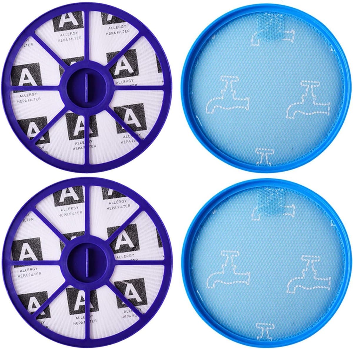 filter - Accessoires- Stofzuigers- Schoonmaak Tools-Kit 2 vervangend wasbaar filter voor Dyson DC29 DC19 DC19T2 DC20 — afbeelding 1