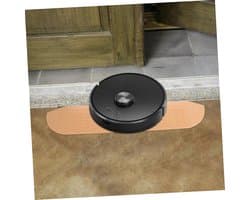 1set Drempel Ramp Voor Robotstofzuigers Verstelbare Drempelhelling Voor Toegankelijkheid Van Deur Badkamer Geschikt Voor Diverse Robot Vacuummodellen