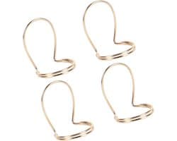 1set Banjo Vingerpicks Voor Beginners Lichtgewicht Flexibel Voor Precisie Spel Gouden Metalen Picks Voor Banjo Spelers