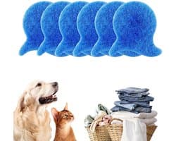 Pluisvanger wasmachine 6 stuks - herbruikbaar - voor kattenhaar en pluisjes - efficiënte reiniging - ShopVlot
