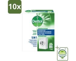 10 x Dettol Wasmachine Reiniger Duo 500 ml - Grootverpakking - Wasmachine Reiniger - Wasmachine Schoonmaken - Kalkaanslag Verwijderen - Wasmachine Onderhoud - Wasmachine Hygiëne