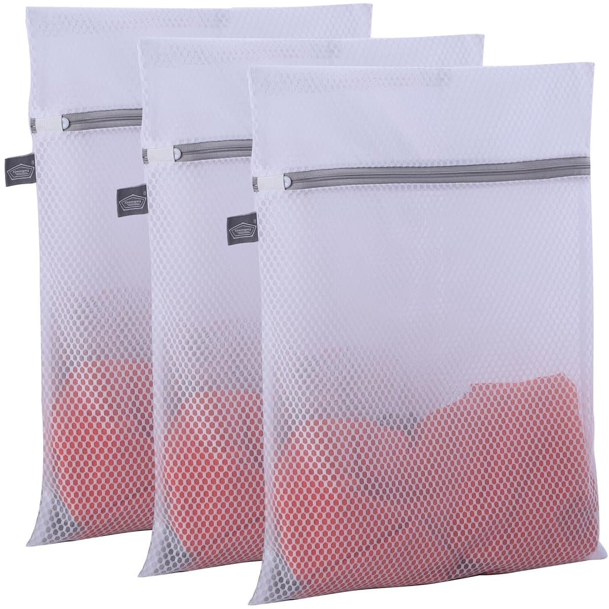 SolidKeus - Kleine Mesh Waszakken voor Delicate Kleding, Set van 3 — afbeelding 1