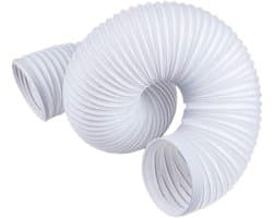 Afvoerbuis Airconditioner - Afvoerslang AC - Ruimte Koelen - Luchtdichte Afdichting - 130 mm x 3 meter - Wit