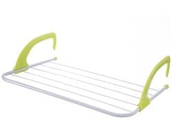 Orion - Droogrek - 34x55x14,5 cm - Metalen en Kunststof - Groen en Wit