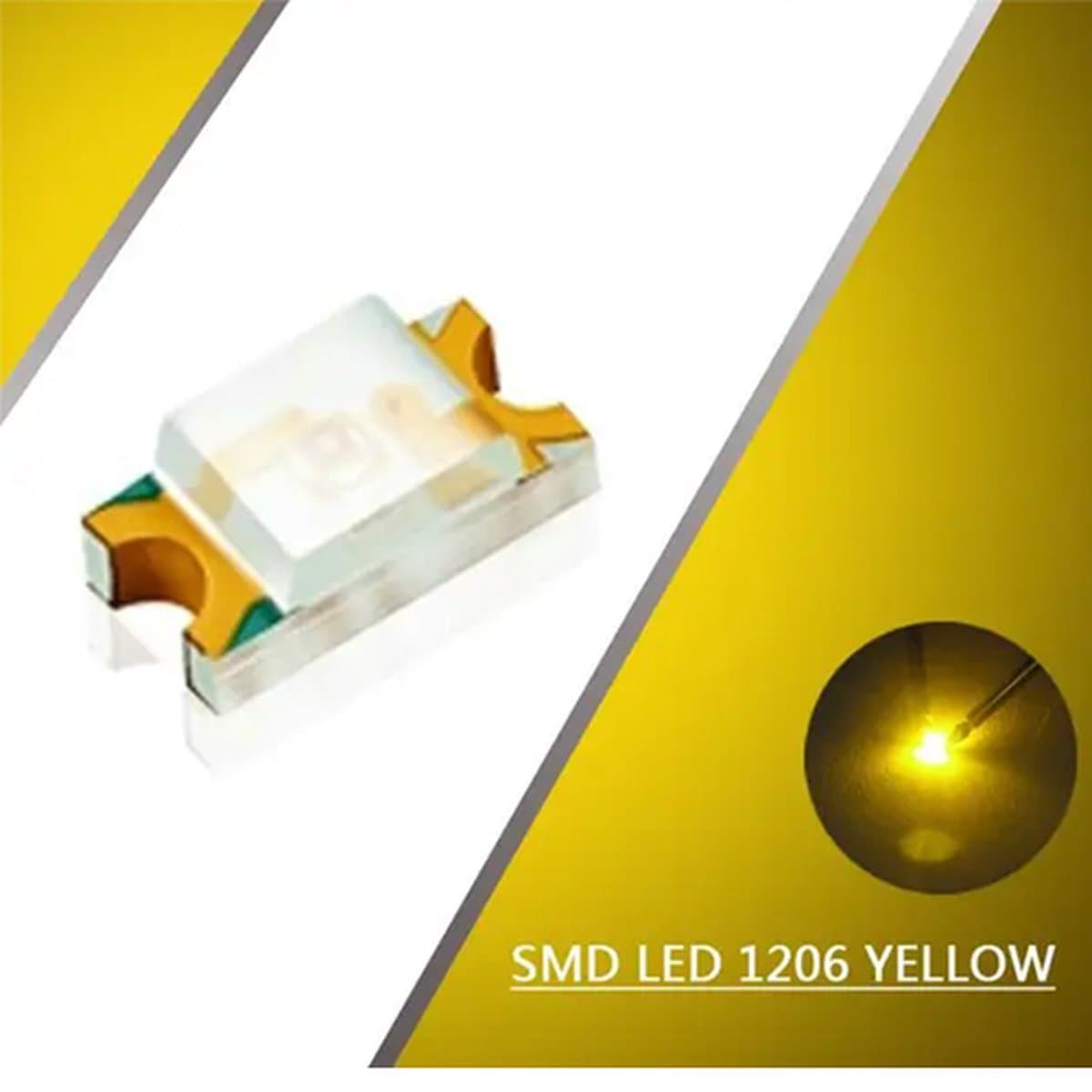 Led Diode 1206 smd 10 stuks — afbeelding 1