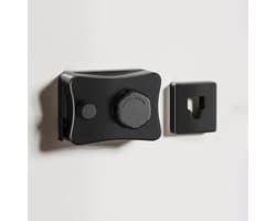 Kraftverdia® Uitschuifbare Drooglijn Voor Aan De Muur 5m – RVS-lijn 5 m, Vergrendeling, Max. 20 kg, Ruimtebesparend, ABS Behuizing, Wit — afbeelding 1
