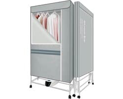 Elektrisch Droogrek met Timer en Afstandsbediening, Opvouwbaar, 1300W