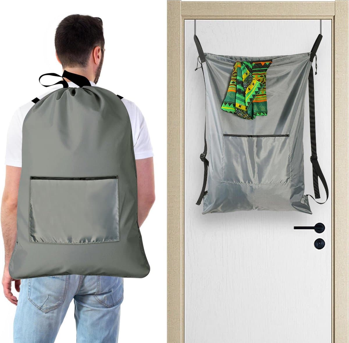 La'Moussawi ® Veelzijdige Reistas en Organizer voor Vuile Was en Kleding — afbeelding 1