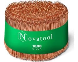 Draadsluitingen voor zakken - 2000 stuks - 1,0 x 120 mm - Veelzijdig gebruik - Tuin, Landbouw, Industrie