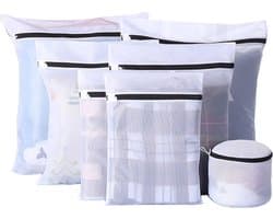 Okado Waszakken Set 7 stuks – Wasnetten met ritsbescherming – Voor delicaat wasgoed & BH’s – Fijnmazig polyester – Beschermt kleding en wasmachine – Ook als packing cubes travel organizer — afbeelding 1