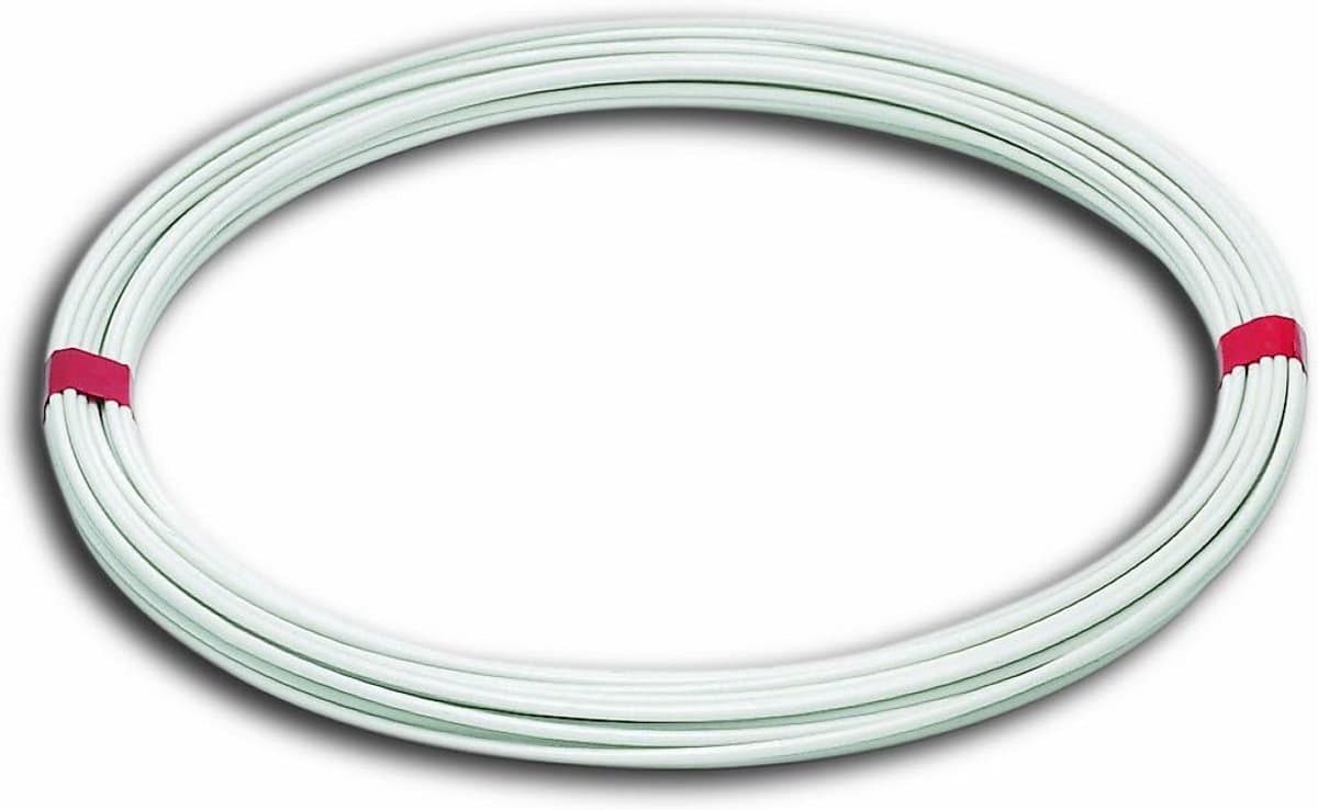 Waslijn met kunststof coating - 20 meter - 2,7 mm - Sterke stalen kern — afbeelding 1