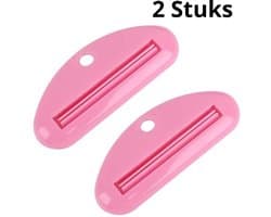Tandpasta Knijpers Tube Clip roze 2 stuks | Tube Knijper | Tandpasta | Uitknijper | Tubeknijper | Tandpastaknijper