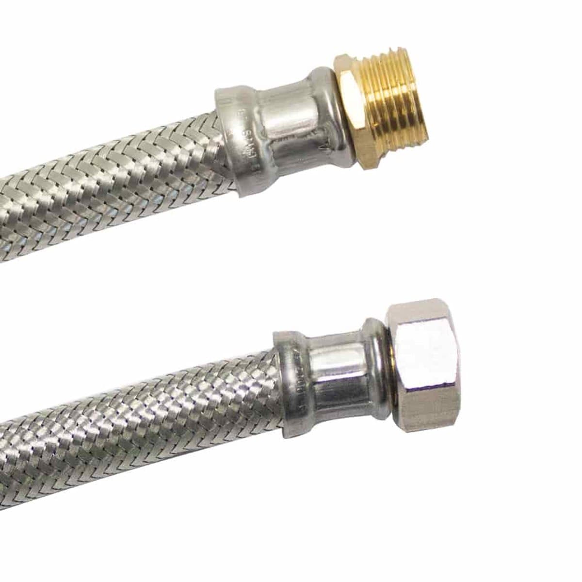 Flexibele Waterslang 3/4" - RVS, DVGW Gecertificeerd, 1000mm — afbeelding 1