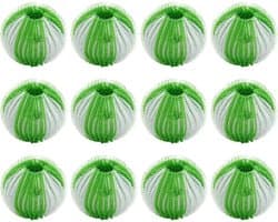 12 stuks herbruikbare pluche ballen, haarvanger, wasmachine, wasbal, voor kattenhaar, hond en pluche, eenvoudige bediening, wasbescherming
