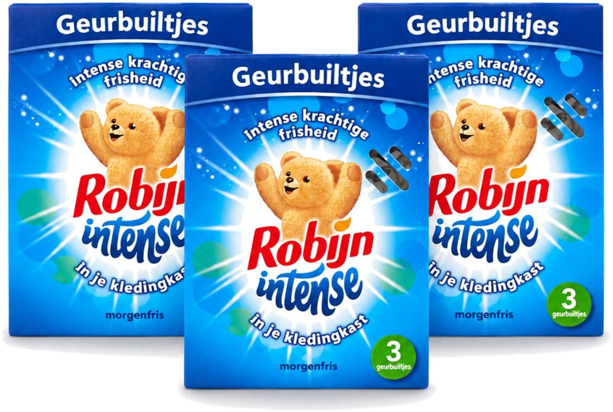 3 x Robijn - Intense - Geurbuiltjes - Langdurige Geur - Intense Frisheid - 3 Geurbuiltjes - Voordeelverpakking - 3 stuks — afbeelding 1