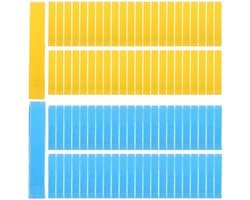 Prullenbakklemmen - Clips voor vuilniszakken - Afvalbeheer - Stevige zakbevestiging - 100 stuks - Diverse kleuren