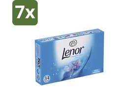 7 x Lenor - Droogtrommeldoekjes - Spring Awakening - 34 Doekjes - Droogtrommeldoekjes - Droogtrommel - Droogtrommeldoek - Frisheid - Voorjaar