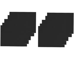 Kledingverf Vellen - Kleurhersteller Textiel - Kleding Opfrissen - Vermindert Waswrijving - 10 Stuks - Zwart