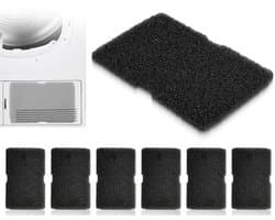 Filterspons 6 Stuks - Filterschuim - Droger Filter - Compatibel met Beko/Droger - 240 x 155 x 10 mm - Hoogwaardige Kwaliteit - Drogerfilter