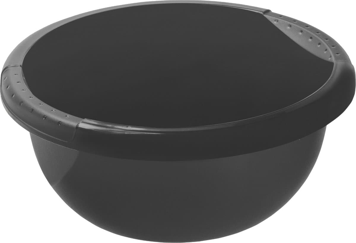 Rotho Daily Afwasteil Rond 34x13.5 cm 6L Antraciet — afbeelding 1
