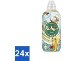 Robijn – Wasverzachter – Kokos Sensation – 765 ml - Voordeelverpakking - 24 stuks