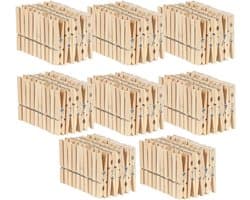 Houten Was Knijpers - Kleding Klemmen - Kleding Drogen - FSC Gecertificeerd - 73 mm - Natuurlijk