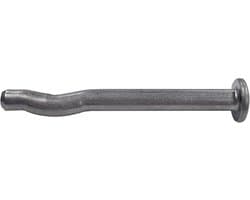 Paddestoel Hoofd Spike Anker - Betonanker Boutanker - Bevestigen in Steen - Sabotagebestendig Ontwerp - 1/4 x 3-Inch - Zwart