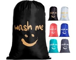 Waszak - Trekbandsluiting - 66x96 cm - Zwart - Nylon
