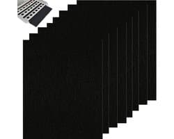 8 stuks koolstoffilter, 4,5 x 6,5 inch (ongeveer 11,4 x 16,5 cm) actieve kool vervangingsgeurfilter, geschikt voor Pureness F6 Zeloite luchtfilter
