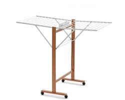 ARIT - Droogrek RONDINE – 13 meter ophangdraad – Massief beuken - Made in Italy - Arredamenti Italia