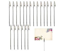50 Stuks Foto Alligator Clips voor Kaarten en Notities - Memo Clip Houder voor Feestdecoraties