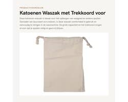 Dailygoods- Waszak Grote Capaciteit - Katoenen Waszak - Heavy Duty