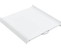 TUSSENSTUK WASMACHINE DROGER -VIDAXL TIMEDIATE KIT Frame voor drogers op wasmachine met pull-out lade.Visit de Vidaxl Store - (WK 02122)