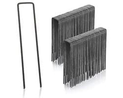 GardenMate 100 grondankers van staaldraad 150 mm lang, 25 mm breed, Ø 2,9 mm