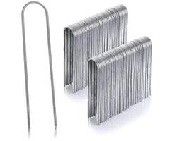GardenMate®, 100 grondankers, verzinkt, staaldraad 150 mm lang, 25 mm breed, staaldraad, dikte 2,9 mm