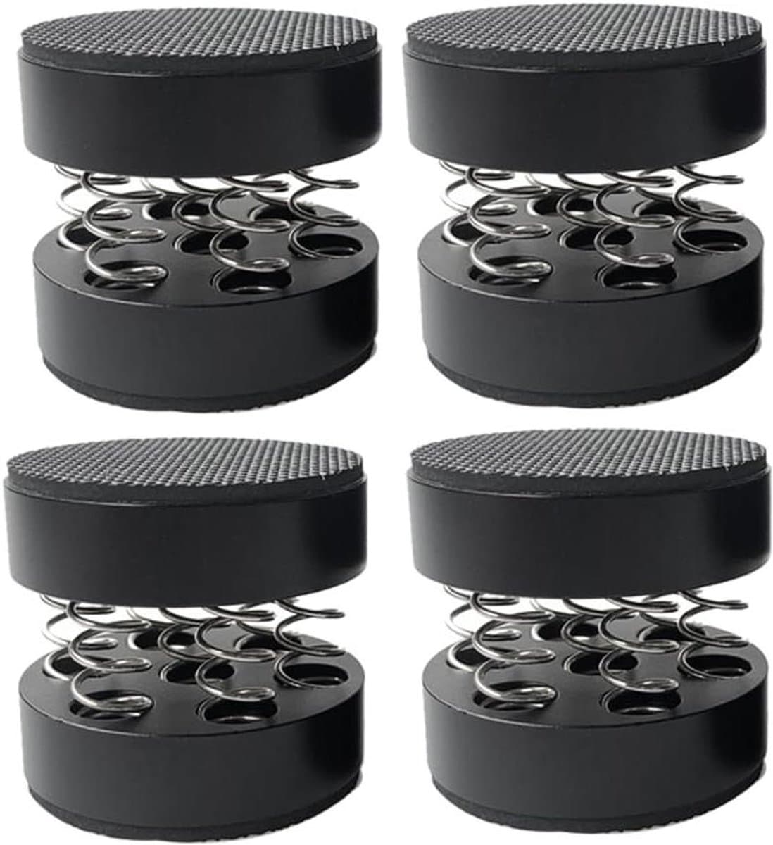 Isolatie Voeten Pads - Speaker Voetjes - Audio Verbeteren - Trillingen Dempen - 4 stuks - Zwart — afbeelding 1