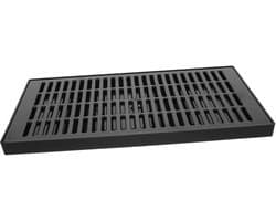 Vervangende Lekbak - Opvangbak Drankdispenser - Efficiënt Bier Tappen - Eenvoudig Onderhoud - 30 x 16 x 2 cm - Zwart